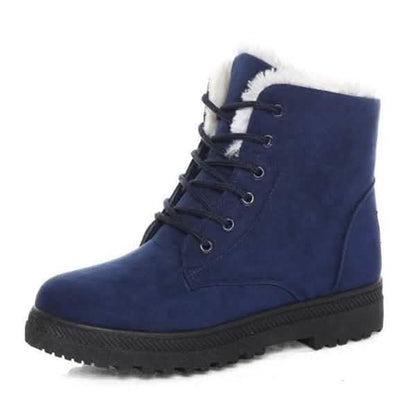 Winter Outdoor Flat Short Boots